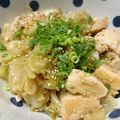 あーにゃん。's cooksnap of when they made 簡単★鶏むね肉とキャベツの蒸し焼き丼.