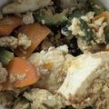 ひぃちゃんひー's cooksnap of when they made ひき肉が美味しい豆腐チャンプルー.