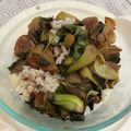 cheesedog's cooksnap of when they made あさりとチンゲン菜とこんにゃく炒め.