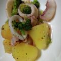 聖たまちゃん's cooksnap of when they made じゃがいもとイカのにんにくバター炒め.