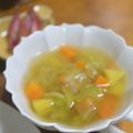 taruママ's cooksnap of when they made サイコロスープ☆.