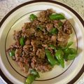 りょうすけrk's cooksnap of when they made ピーマンとたけのこのピリ辛ひき肉味噌炒め.