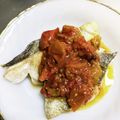 ｋａｍｉｙａｍａ's cooksnap of when they made アジのソテー　爆速♡レンチントマトソース.
