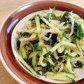 ぴいこたん's cooksnap of when they made もやしきゅうりの海苔入り胡麻ナムル.