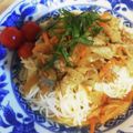 くまstar's cooksnap of when they made 生姜焼き風ぶっかけそうめん.