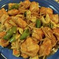 tikariri's cooksnap of when they made 鶏むね肉と野菜のオイスター炒め♪.
