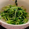 ミロにゃん's cooksnap of when they made レンジで簡単☆豆苗ナムル.