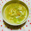 ☆★ひよこ★☆'s cooksnap of when they made ＊レタスとたまごのスープ＊.