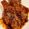 ねみねみ's cooksnap of when they made 手羽元で★ソジンの家風ヤンニョムチキン.
