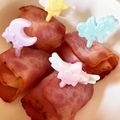 ayaka☆mu's cooksnap of when they made 簡単！キャンディーチーズのベーコン巻き♪.