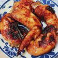 ❀まいねこ❀'s cooksnap of when they made かぶりつこう！甘辛手羽先のグリル焼き♪.