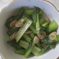 ｍａｋｉ0124's cooksnap of when they made 小松菜のガーリックソテー.