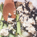 女子力上げたい大学生's cooksnap of when they made 簡単おいしく鉄分を！水菜とひじきの白和え.