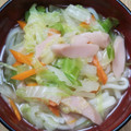 ささささ＆＊'s cooksnap of when they made 魚肉ソーセージのちゃんぽん風うどん.