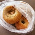 だんこいもころ's cooksnap of when they made とうふベーグル　全粒粉×オートミール.