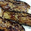kaineco's cooksnap of when they made なんちゃってうなぎ！ナスのかば焼き♪.
