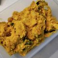 ラフロイグ31年's cooksnap of when they made かぼちゃのデリ風サラダ。卵たっぷり♡.