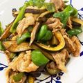 モココ★三児の母's cooksnap of when they made なすと豚肉ピーマン　コチジャン炒め.