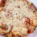 クック甘党。's cooksnap of when they made 簡単！炊飯器でホットケーキピザ.
