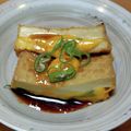 みぃくんのママ's cooksnap of when they made 親父特製厚揚げの大葉チーズ.
