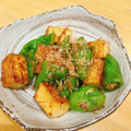 ちょ〜☆'s cooksnap of when they made 厚揚げと万願寺とうがらしのピリ辛炒め.
