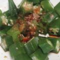 ヨシヨッシー's cooksnap of when they made レンジで簡単！オクラおかか和え.
