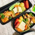 yukarin222's cooksnap of when they made 鶏もも肉&オクラ☆ガリバタ☆お弁当☆簡単.