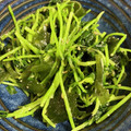 手抜きクック's cooksnap of when they made 豆苗とわかめのナムル風.