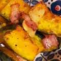 ぶみか's cooksnap of when they made かぼちゃとベーコンのニンニク沢山炒め.
