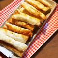 お山のエイ's cooksnap of when they made おつまみにも！さけるチーズ餃子の皮巻き！.