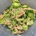 クック6U7INU☆'s cooksnap of when they made きゅうりとカニカマの酢の物.