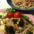 こつゆ514's cooksnap of when they made 簡単！もやしとちくわのナムル。お弁当にも.