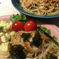 こつゆ514's cooksnap of when they made 簡単！もやしとちくわのナムル。お弁当にも.