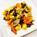 あっこ姉's cooksnap of when they made 豚肉ときくらげのトマト卵炒め.