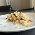 あおっキーナ's cooksnap of when they made なすとベーコンのうまうまチャーハン.