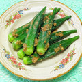 tokotann's cooksnap of when they made オクラの胡麻和え♪箸が止まらない美味さ！.