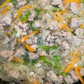 やよい・M's cooksnap of when they made 豚ひき肉と春雨のチャプチェ.