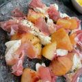 mis2wa's cooksnap of when they made 生ハム桃モッツァレラ.