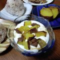 よちりん's cooksnap of when they made 冷たい焼き芋♡ヨーグルトにのせて.