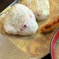 ころん♬'s cooksnap of when they made ✿チーズおかかおにぎり✿.