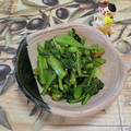 みかかめ's cooksnap of when they made カブの葉のごま和え.