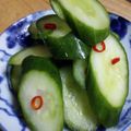 ちくわ君's cooksnap of when they made 浅漬けきゅうり.