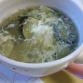 johnkunn's cooksnap of when they made 茄子とミョウガのスープ.