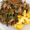 お塩と砂糖's cooksnap of when they made お弁当にも！豚肉と牛蒡のカレー照り焼き丼.