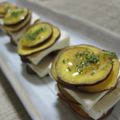 caramel-cookie's cooksnap of when they made クリームチーズとさつま芋のミルフィーユ.