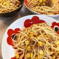 パッシーユ's cooksnap of when they made ＊我が家の定番パスタ＊ツナ＆コーン.