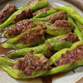 yuminan47k's cooksnap of when they made ししとうの肉づめ✴ししとうの消費に！.