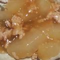 ヨシヨッシー's cooksnap of when they made 簡単☆冬瓜と鶏ひき肉のあんかけ煮.