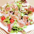 めみたん☆'s cooksnap of when they made サラダに生ハム♪( ´▽｀).
