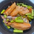 てぃーひ's cooksnap of when they made 鮭のガーリックバター醤油焼き.